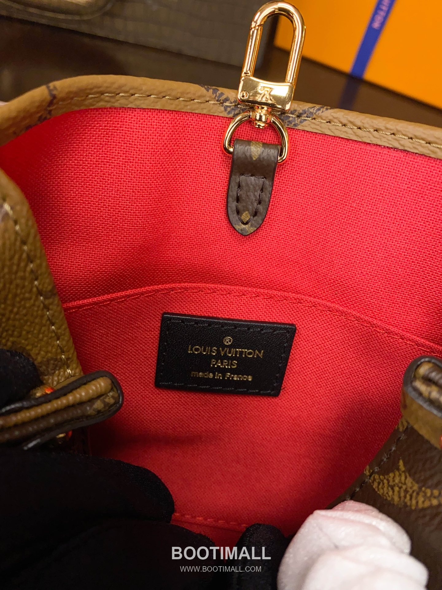 Louis Vuitton OnTheGo Tote Bag M46839 Monogram Canvas Reverse Trim Bag 루이비통 온더고 토트백 모노그램 캔버스 리버스 트림 백 18cm 18