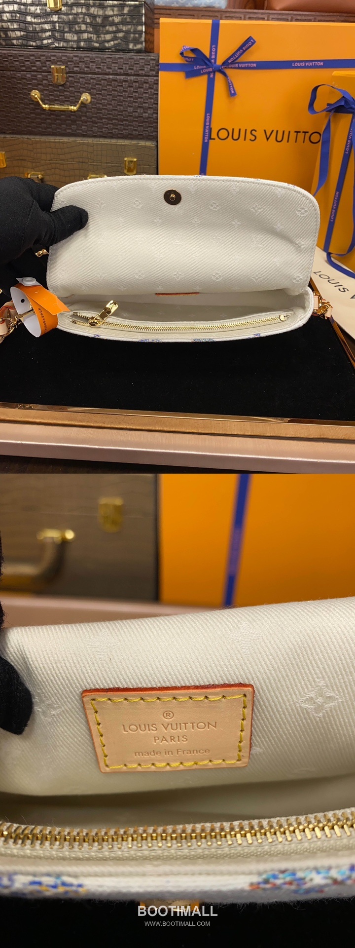 Louis Vuitton Wallet on Chain Ivy Monogram Jacquard Textile Leather Trim Bag 루이비통 월렛 온 체인 아이비 모노그램 자카드 텍스타일 레더 트림 백 23.5cm 18