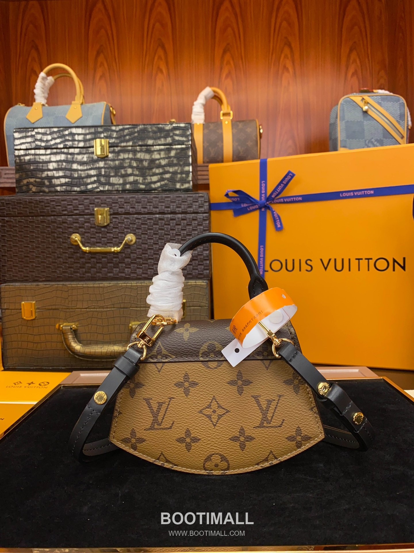 Louis Vuitton Pico Tilsitt M83473 Monogram Canvas Reverse Bag 루이비통 피코 틸싯 모노그램 캔버스 리버스 백 16cm 12