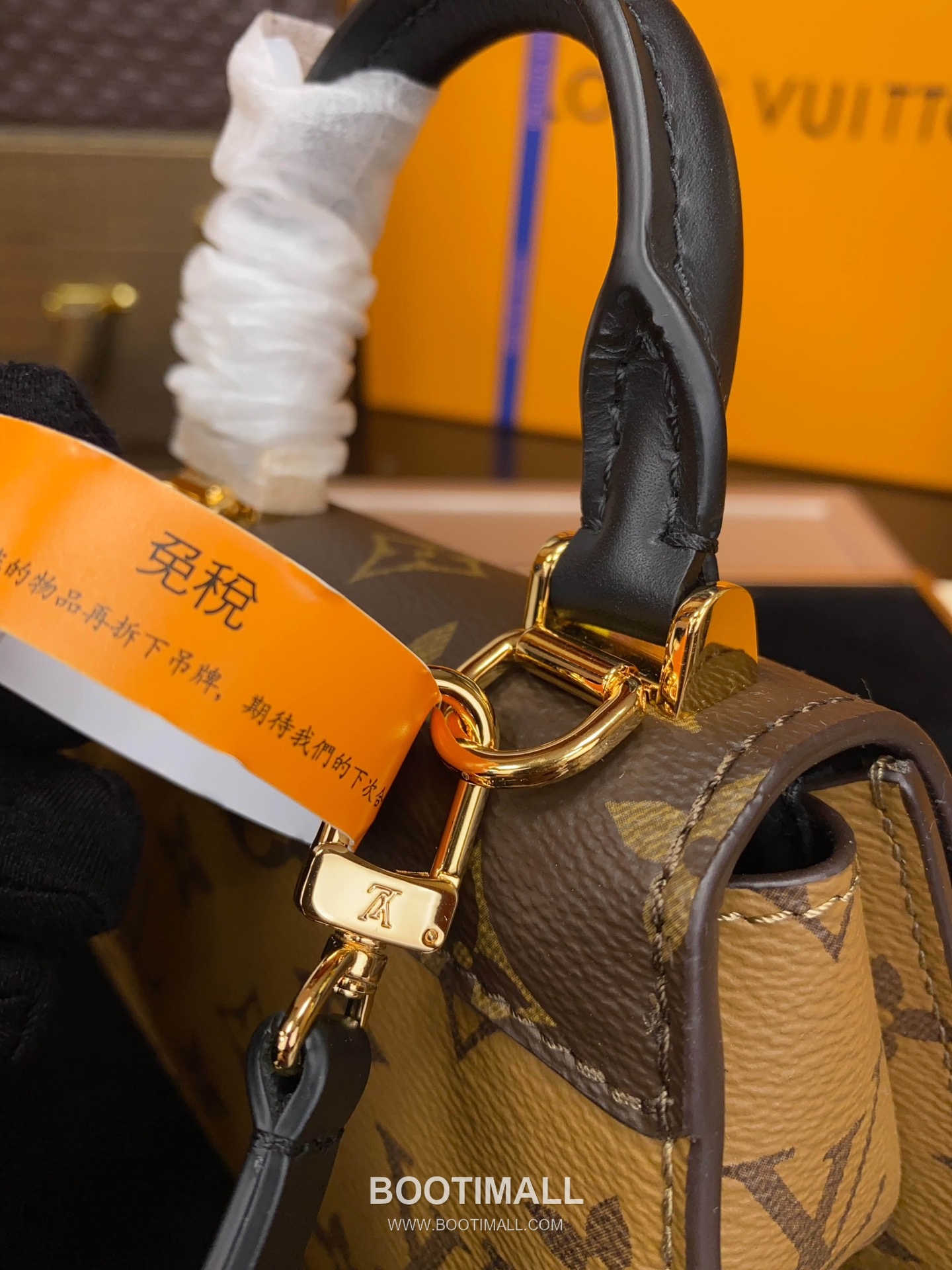 Louis Vuitton Pico Tilsitt M83473 Monogram Canvas Reverse Bag 루이비통 피코 틸싯 모노그램 캔버스 리버스 백 16cm 15