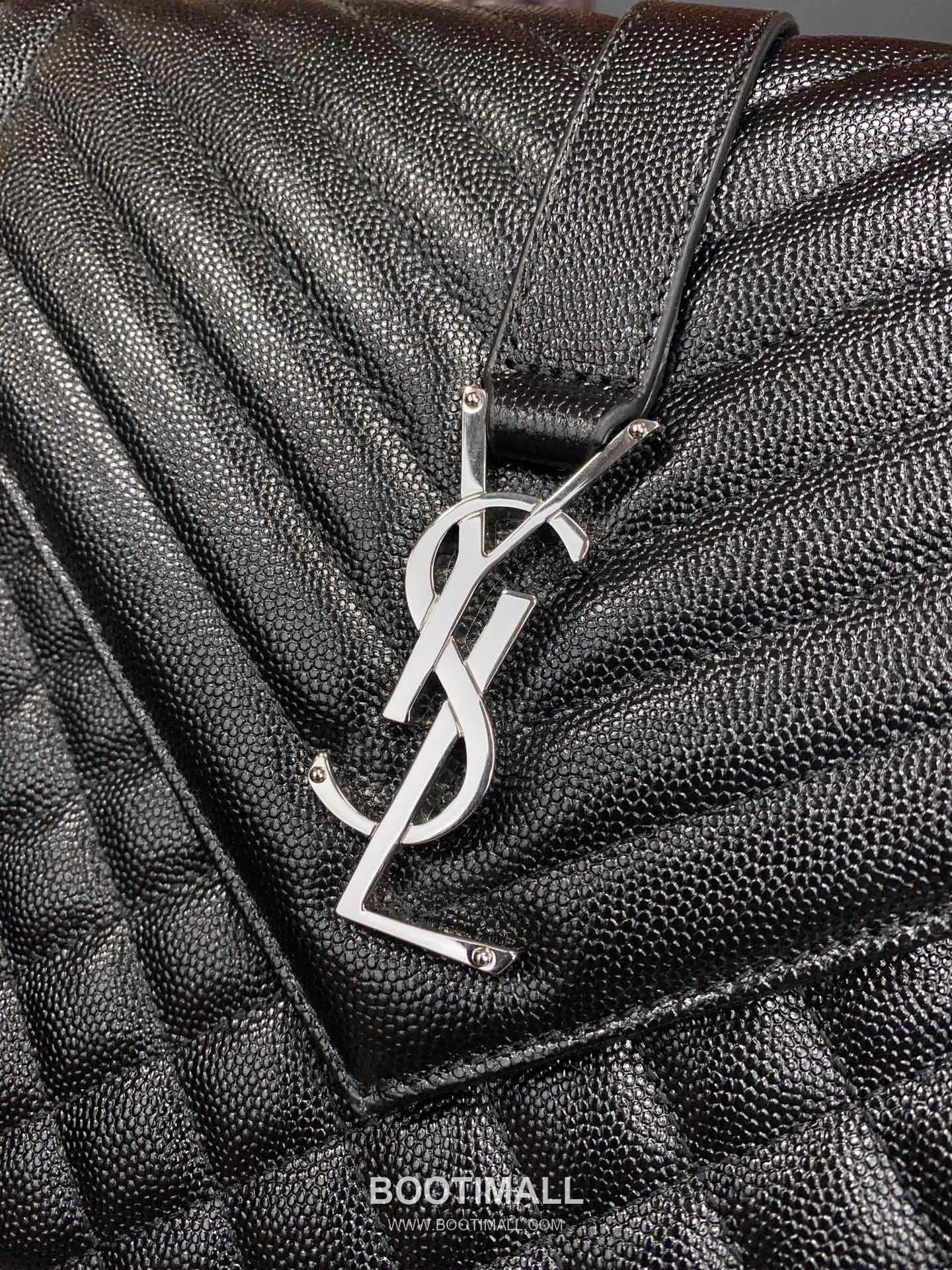 Saint Laurent Envelope Large 487198 Grained Calfskin Quilted Chain Bag 생로랑 엔벨로프 라지 그레인 카프스킨 퀼팅 체인백 31cm 5