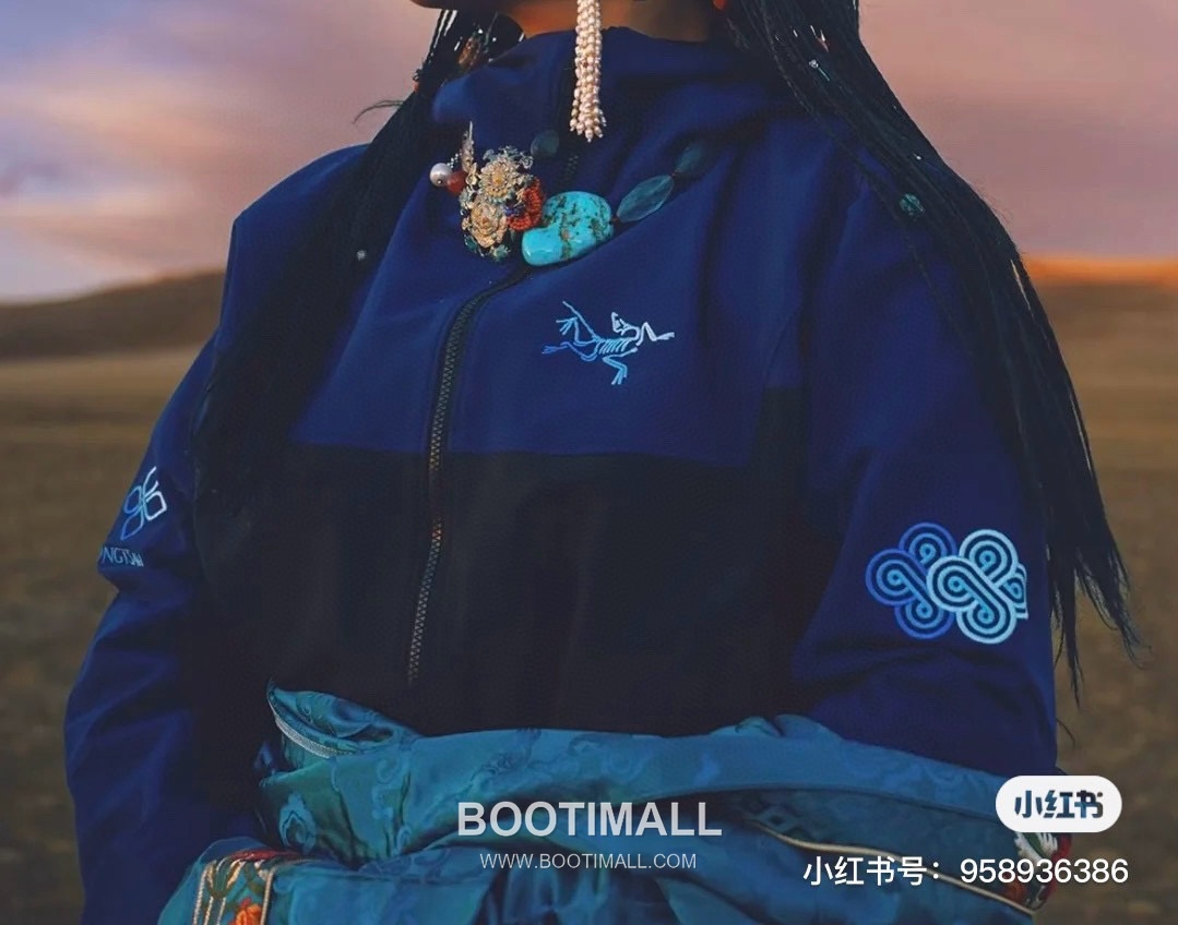 Arc'teryx x Songtsam Gamma 3.0 Nam Co Gradient Logo Softshell Hoody 아크테릭스 송잠 감마 3.0 나무초 그라데이션 로고 소프트쉘 후디 재킷 6