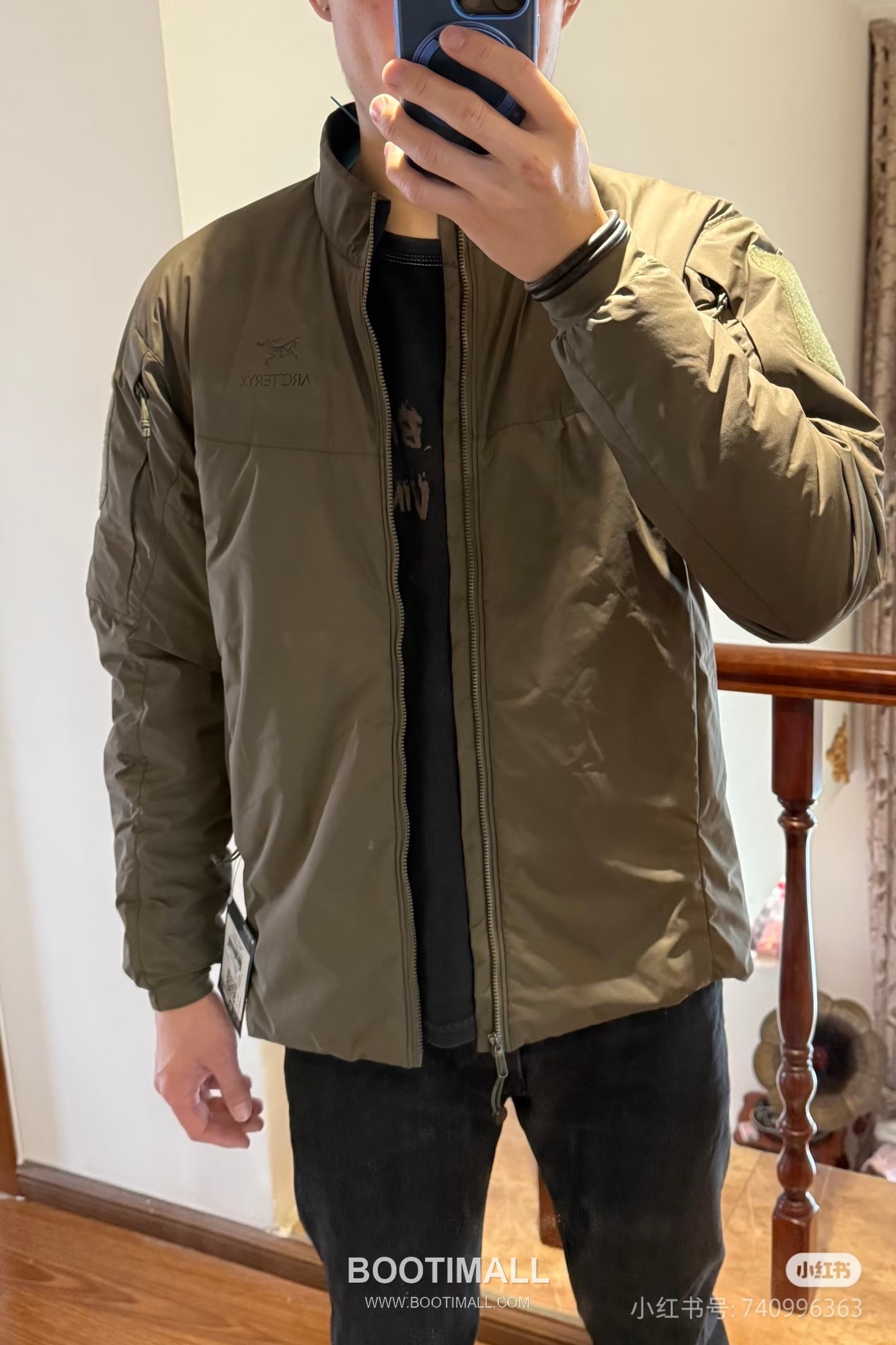 Arc'teryx LEAF Cold WX LT Gen 2 Coreloft Insulated Stand Collar Jacket 아크테릭스 리프 콜드 WX LT GEN2 코어로프트 스탠드넥 패딩 재킷 4