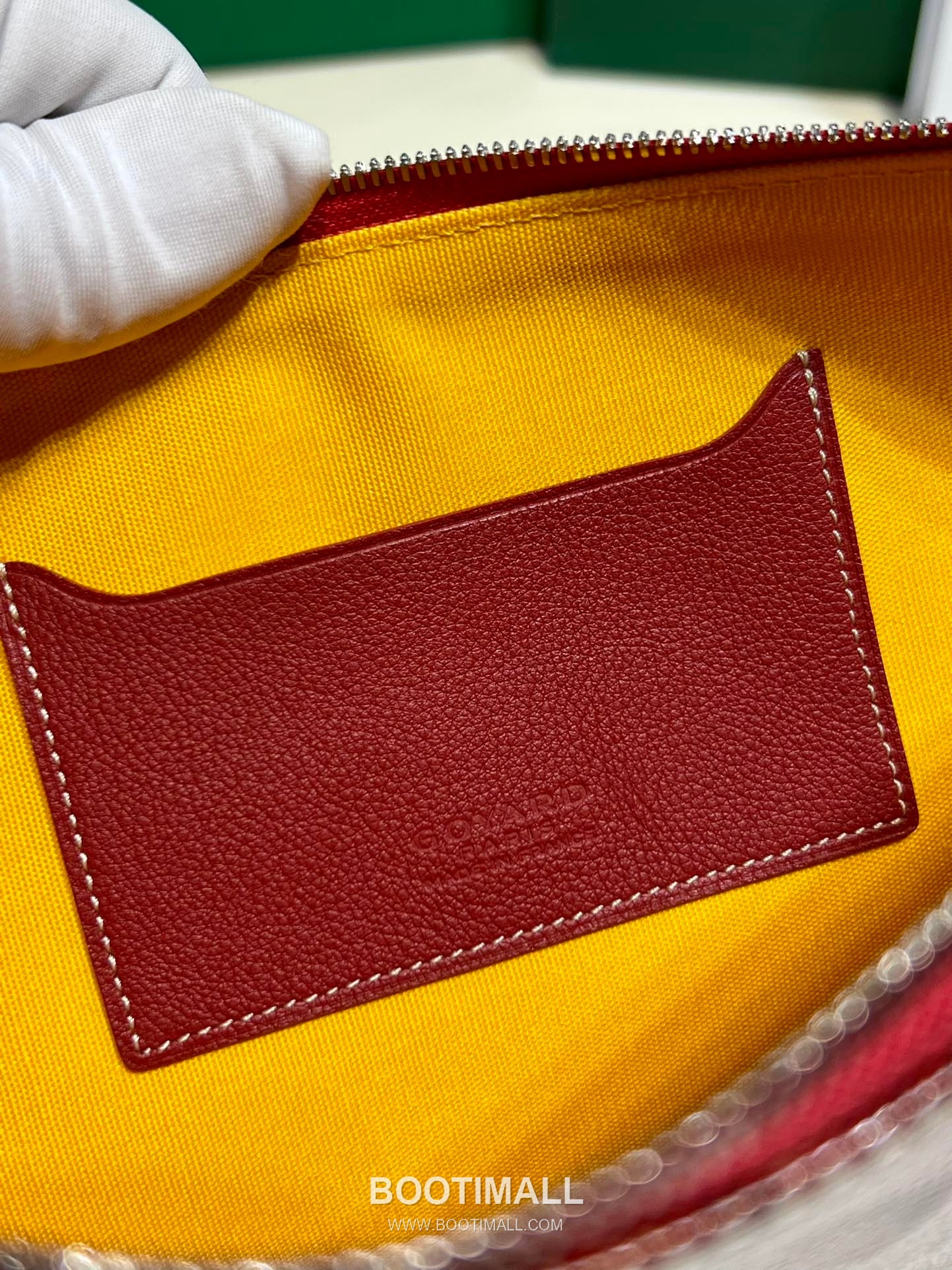 Goyard Goyardine Canvas Zip Clutch Pouch 8012 고야드 고야딘 캔버스 지퍼 클러치 파우치 30cm 8