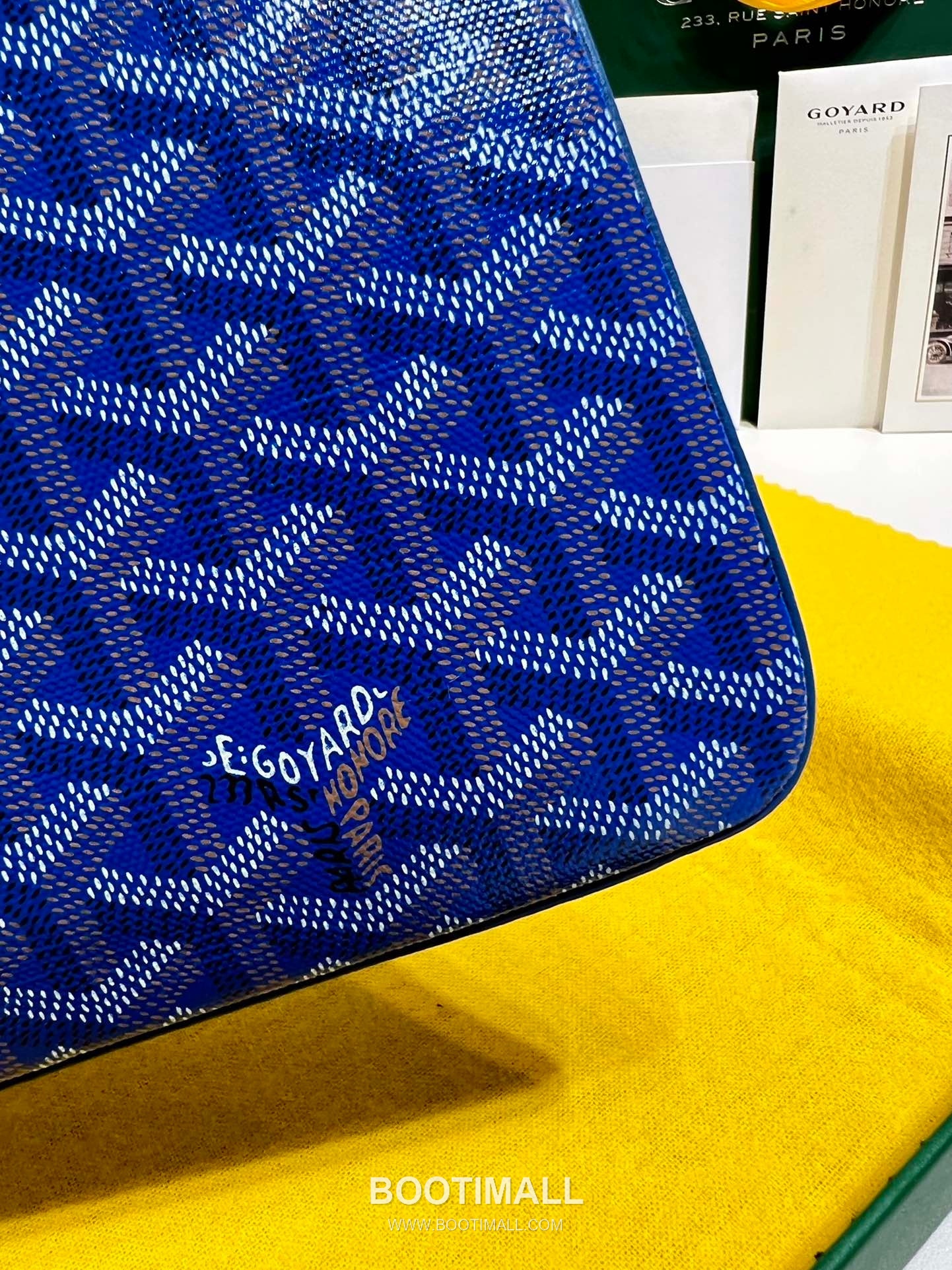 Goyard Goyardine Canvas Zip Clutch Pouch 8012 고야드 고야딘 캔버스 지퍼 클러치 파우치 30cm 6