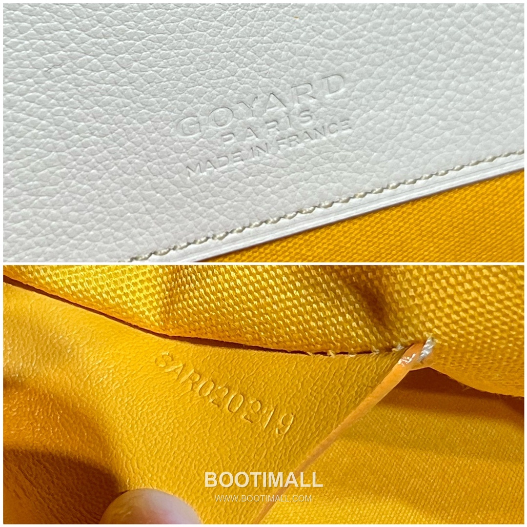 Goyard Goyardine Canvas Zip Clutch Pouch 8012 고야드 고야딘 캔버스 지퍼 클러치 파우치 30cm 9