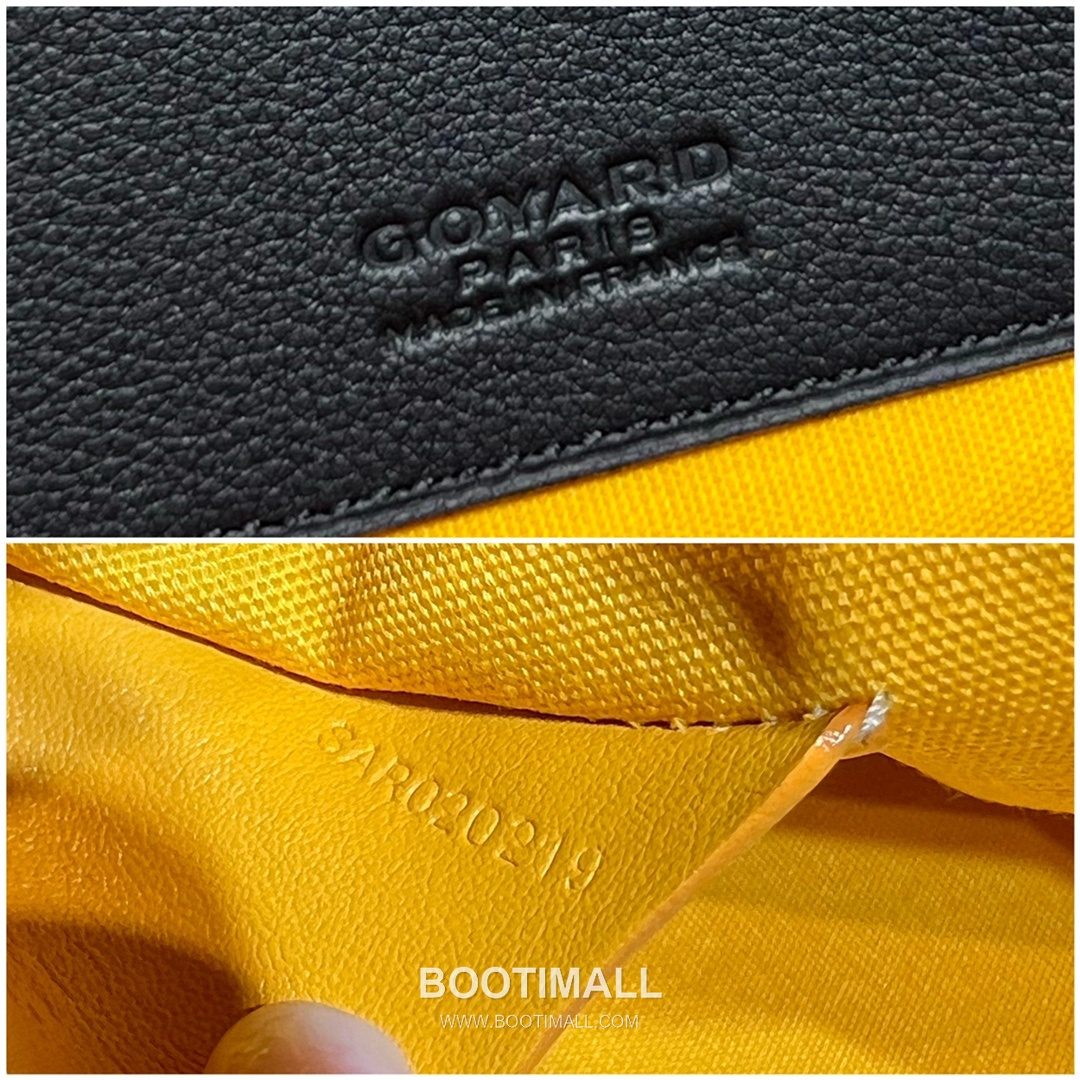 Goyard Goyardine Canvas Zip Clutch Pouch 8012 고야드 고야딘 캔버스 지퍼 클러치 파우치 30cm 9