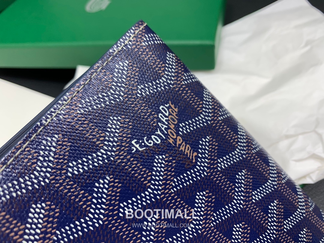 Goyard Saint Roch Goyardine Canvas Long Wallet 8512 고야드 생로슈 고야딘 캔버스 장지갑 19cm 2