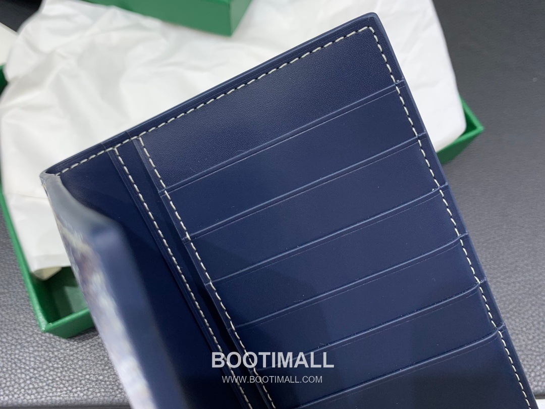 Goyard Saint Roch Goyardine Canvas Long Wallet 8512 고야드 생로슈 고야딘 캔버스 장지갑 19cm 4