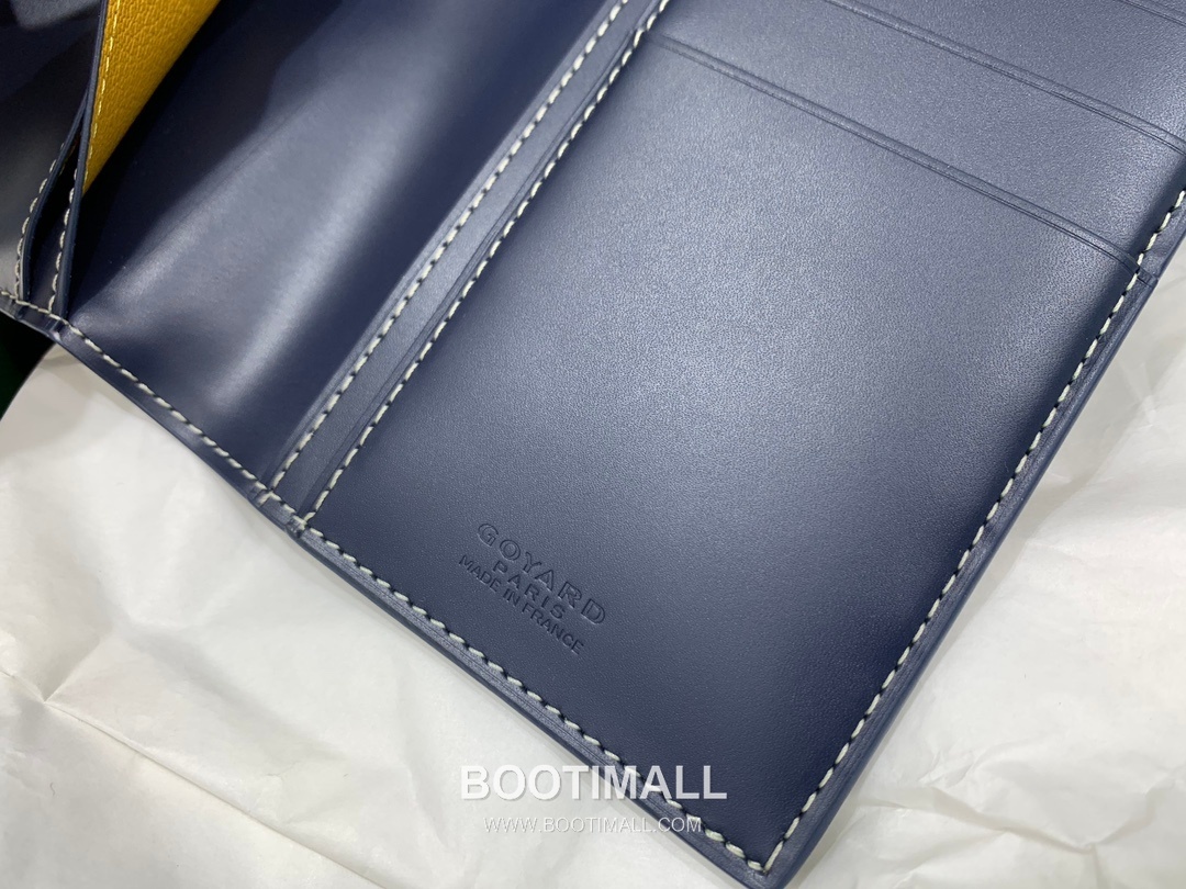 Goyard Saint Roch Goyardine Canvas Long Wallet 8512 고야드 생로슈 고야딘 캔버스 장지갑 19cm 6