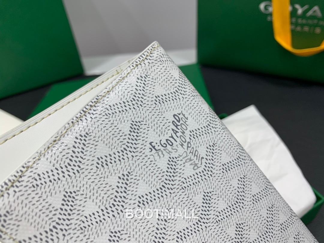 Goyard Saint Roch Goyardine Canvas Long Wallet 8512 고야드 생로슈 고야딘 캔버스 장지갑 19cm 2