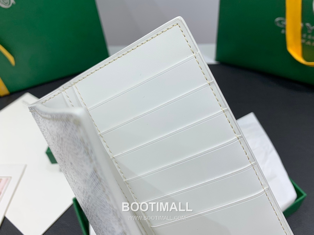 Goyard Saint Roch Goyardine Canvas Long Wallet 8512 고야드 생로슈 고야딘 캔버스 장지갑 19cm 4