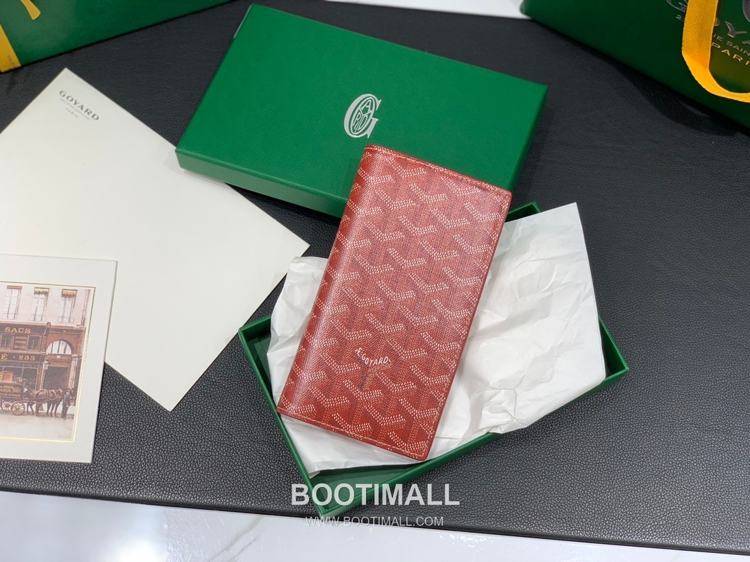 Goyard Saint Roch Goyardine Canvas Long Wallet 8512 고야드 생로슈 고야딘 캔버스 장지갑 19cm 1
