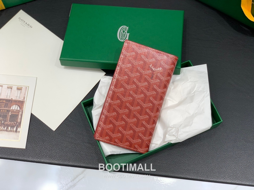 Goyard Saint Roch Goyardine Canvas Long Wallet 8512 고야드 생로슈 고야딘 캔버스 장지갑 19cm 3