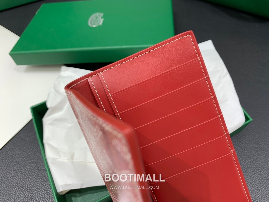 Goyard Saint Roch Goyardine Canvas Long Wallet 8512 고야드 생로슈 고야딘 캔버스 장지갑 19cm 4