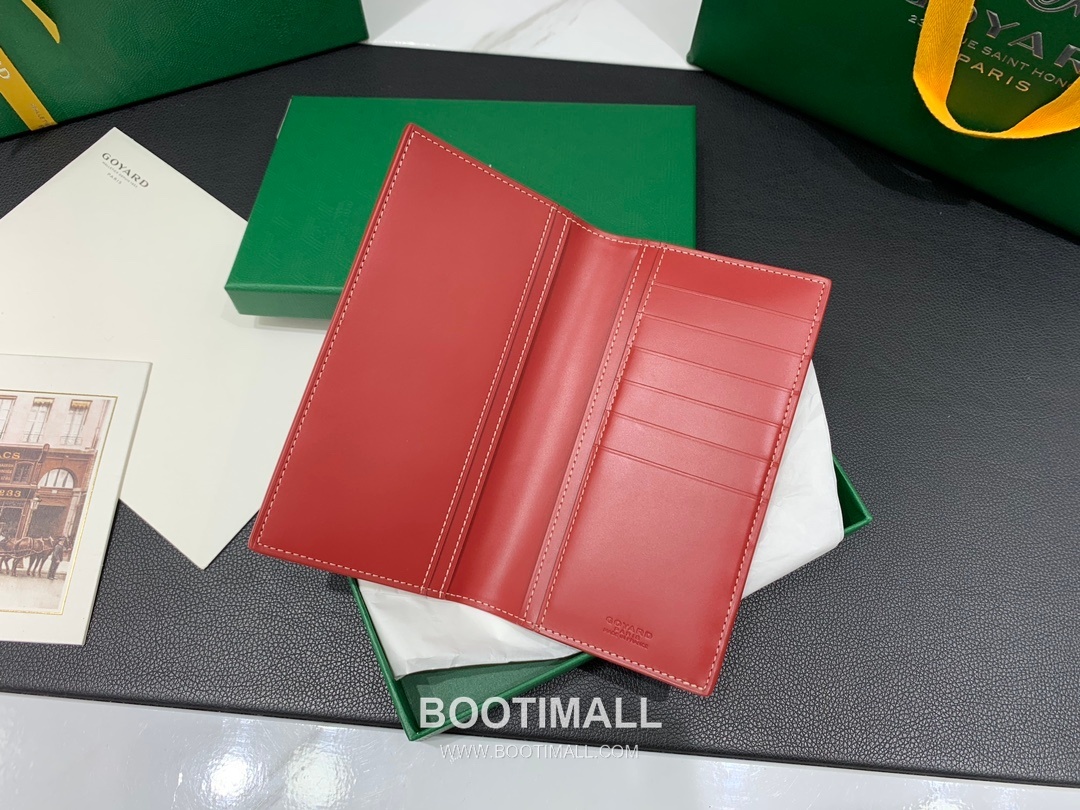 Goyard Saint Roch Goyardine Canvas Long Wallet 8512 고야드 생로슈 고야딘 캔버스 장지갑 19cm 5