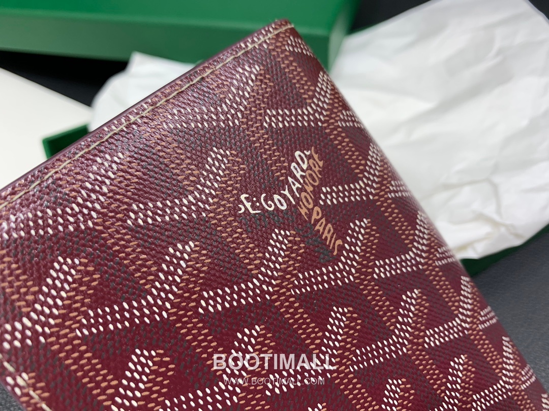 Goyard Saint Roch Goyardine Canvas Long Wallet 8512 고야드 생로슈 고야딘 캔버스 장지갑 19cm 2