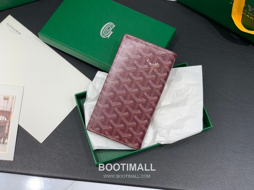 Goyard Saint Roch Goyardine Canvas Long Wallet 8512 고야드 생로슈 고야딘 캔버스 장지갑 19cm 3