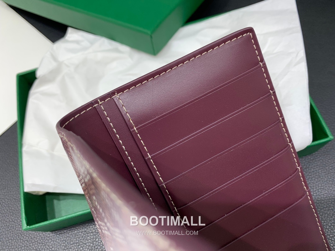 Goyard Saint Roch Goyardine Canvas Long Wallet 8512 고야드 생로슈 고야딘 캔버스 장지갑 19cm 4