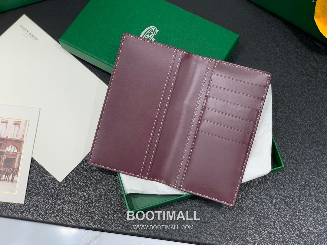 Goyard Saint Roch Goyardine Canvas Long Wallet 8512 고야드 생로슈 고야딘 캔버스 장지갑 19cm 5