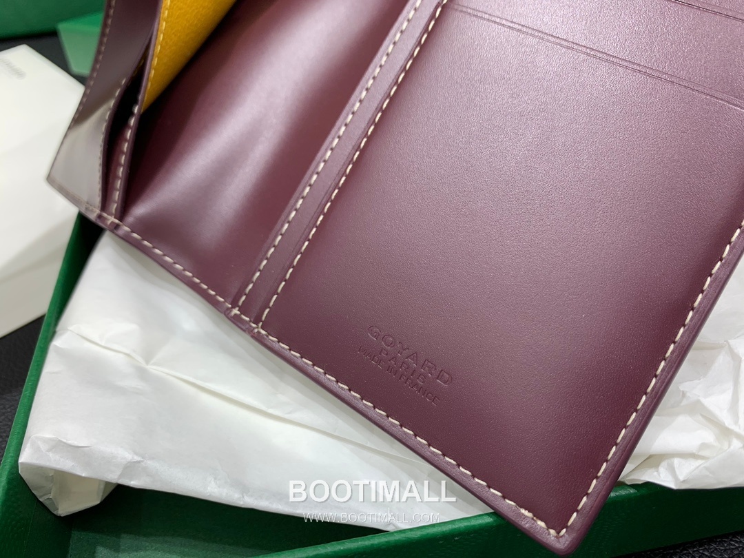 Goyard Saint Roch Goyardine Canvas Long Wallet 8512 고야드 생로슈 고야딘 캔버스 장지갑 19cm 6