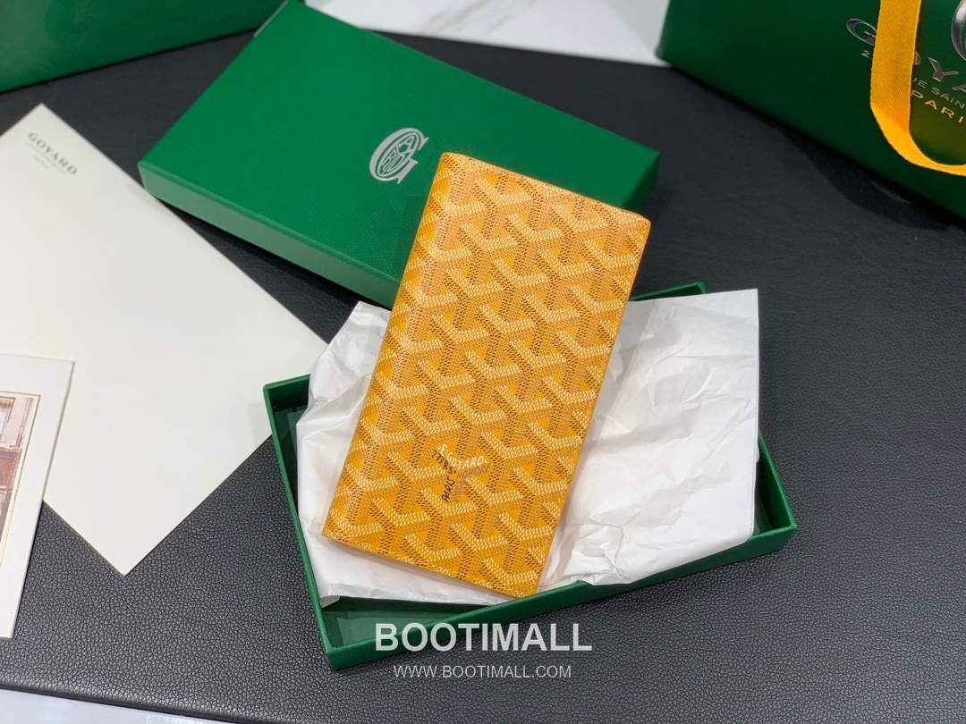 Goyard Saint Roch Goyardine Canvas Long Wallet 8512 고야드 생로슈 고야딘 캔버스 장지갑 19cm 1