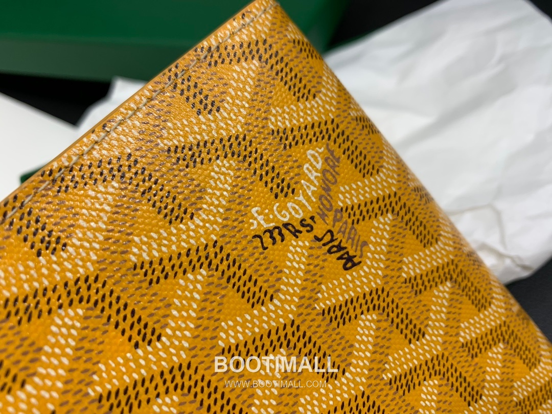 Goyard Saint Roch Goyardine Canvas Long Wallet 8512 고야드 생로슈 고야딘 캔버스 장지갑 19cm 2