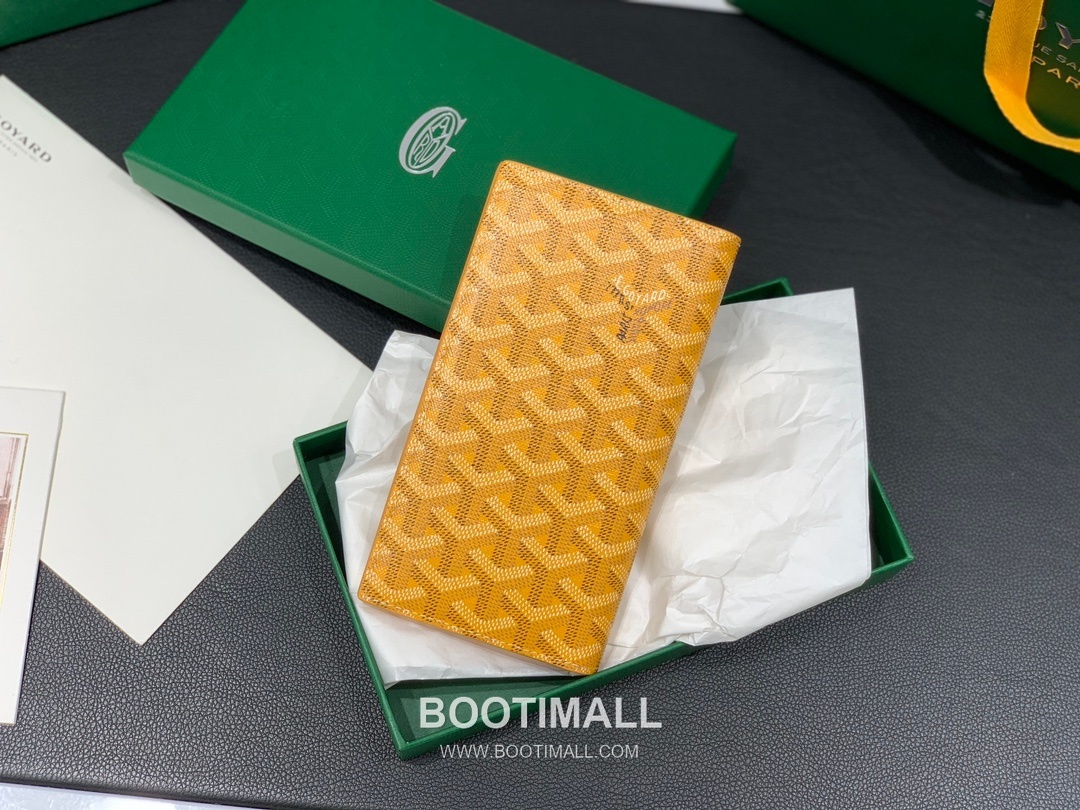 Goyard Saint Roch Goyardine Canvas Long Wallet 8512 고야드 생로슈 고야딘 캔버스 장지갑 19cm 3