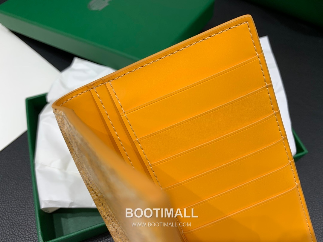 Goyard Saint Roch Goyardine Canvas Long Wallet 8512 고야드 생로슈 고야딘 캔버스 장지갑 19cm 4