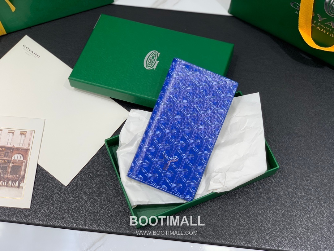 Goyard Saint Roch Goyardine Canvas Long Wallet 8512 고야드 생로슈 고야딘 캔버스 장지갑 19cm 1