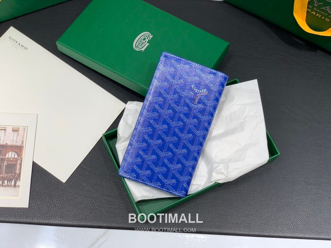 Goyard Saint Roch Goyardine Canvas Long Wallet 8512 고야드 생로슈 고야딘 캔버스 장지갑 19cm 3