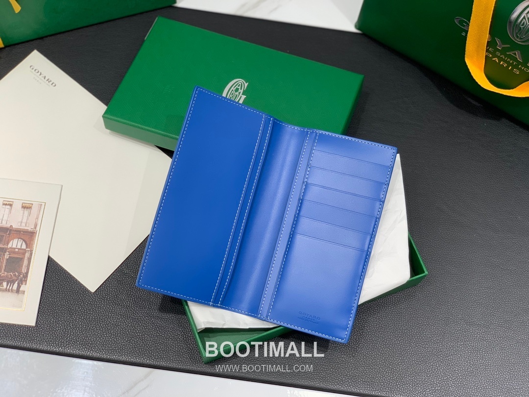 Goyard Saint Roch Goyardine Canvas Long Wallet 8512 고야드 생로슈 고야딘 캔버스 장지갑 19cm 5