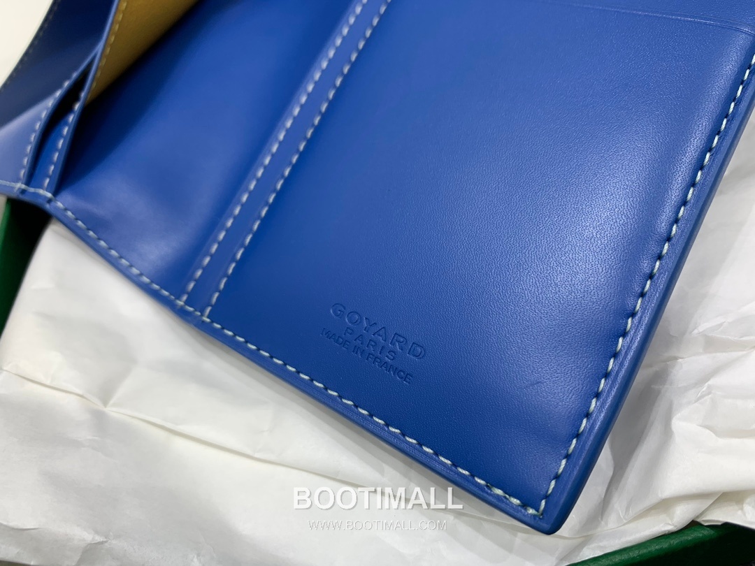 Goyard Saint Roch Goyardine Canvas Long Wallet 8512 고야드 생로슈 고야딘 캔버스 장지갑 19cm 6