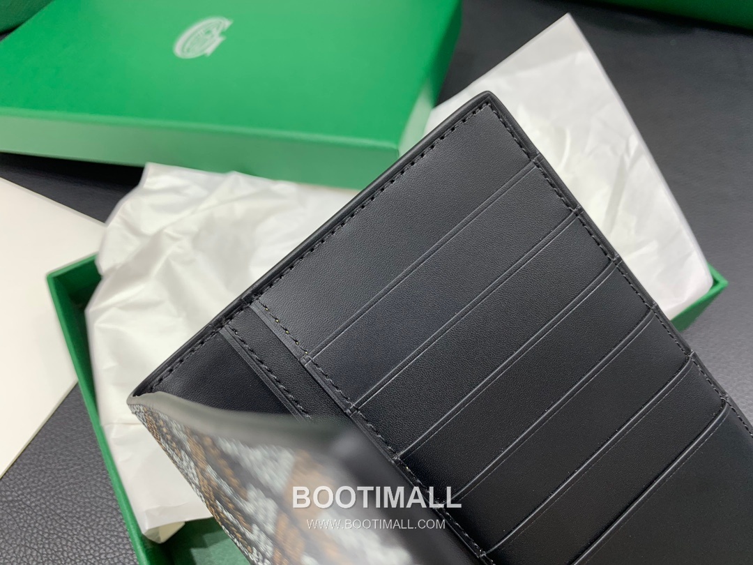 Goyard Saint Roch Goyardine Canvas Long Wallet 8512 고야드 생로슈 고야딘 캔버스 장지갑 19cm 4