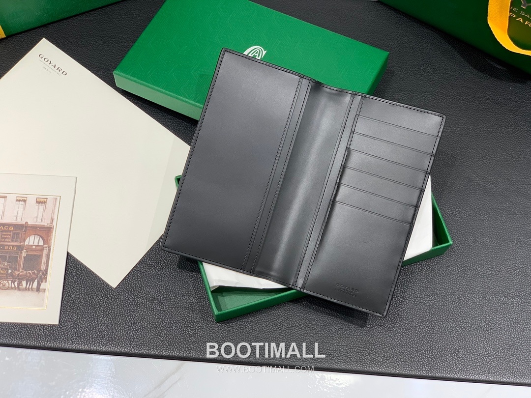 Goyard Saint Roch Goyardine Canvas Long Wallet 8512 고야드 생로슈 고야딘 캔버스 장지갑 19cm 5