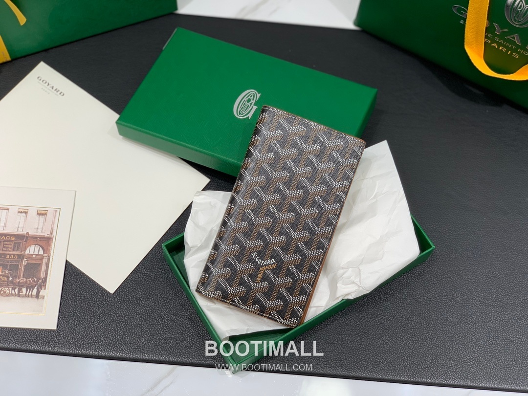 Goyard Saint Roch Goyardine Canvas Long Wallet 8512 고야드 생로슈 고야딘 캔버스 장지갑 19cm 1