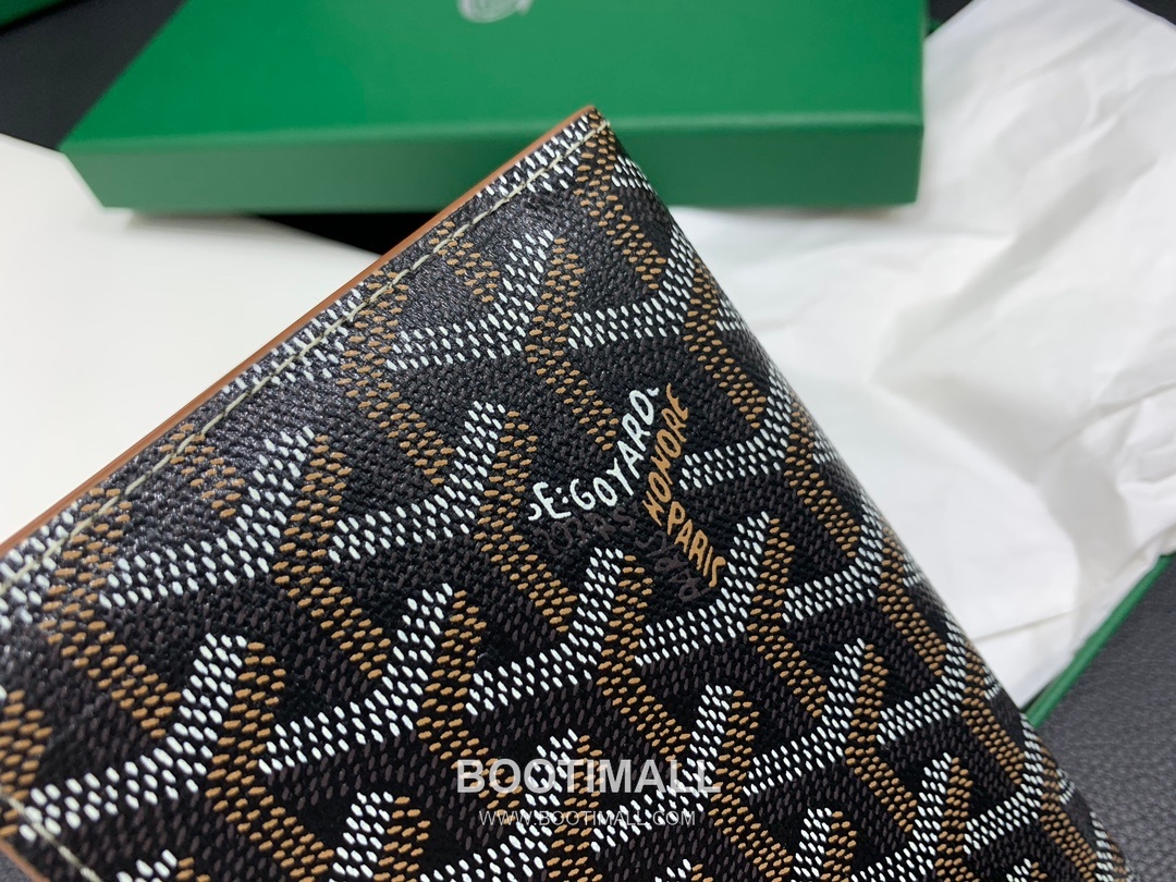 Goyard Saint Roch Goyardine Canvas Long Wallet 8512 고야드 생로슈 고야딘 캔버스 장지갑 19cm 2