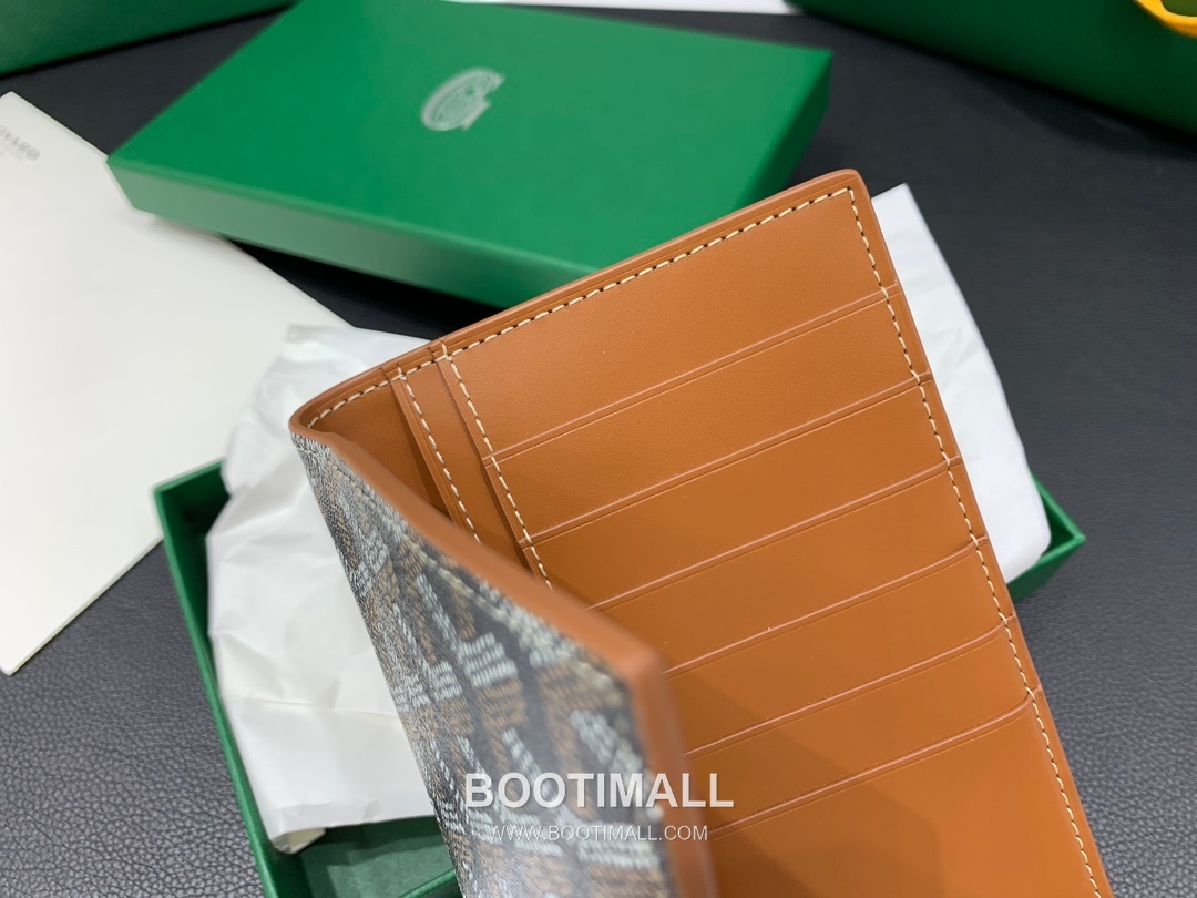 Goyard Saint Roch Goyardine Canvas Long Wallet 8512 고야드 생로슈 고야딘 캔버스 장지갑 19cm 4