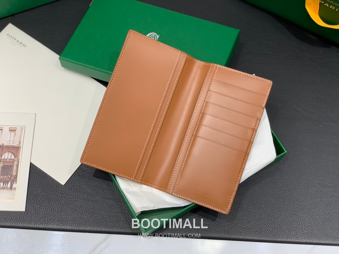 Goyard Saint Roch Goyardine Canvas Long Wallet 8512 고야드 생로슈 고야딘 캔버스 장지갑 19cm 5