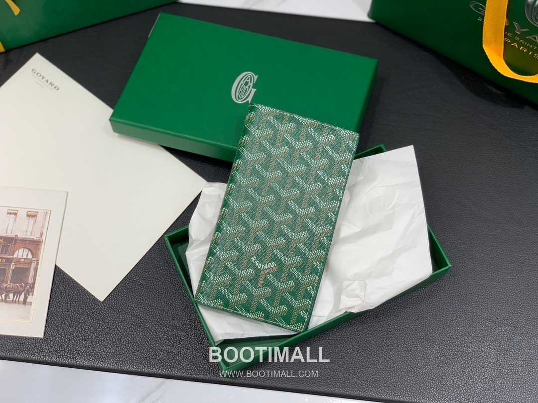 Goyard Saint Roch Goyardine Canvas Long Wallet 8512 고야드 생로슈 고야딘 캔버스 장지갑 19cm 1