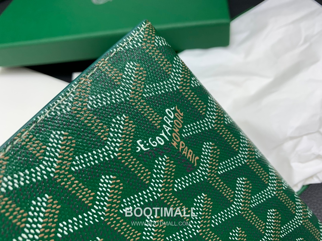 Goyard Saint Roch Goyardine Canvas Long Wallet 8512 고야드 생로슈 고야딘 캔버스 장지갑 19cm 2