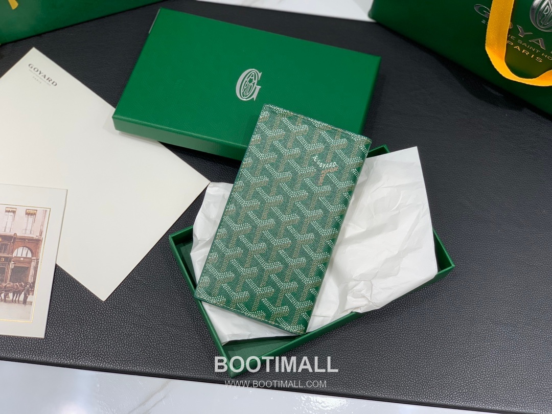 Goyard Saint Roch Goyardine Canvas Long Wallet 8512 고야드 생로슈 고야딘 캔버스 장지갑 19cm 3