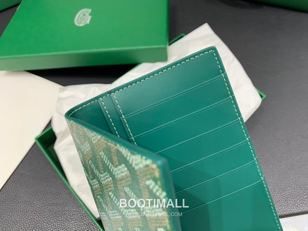 Goyard Saint Roch Goyardine Canvas Long Wallet 8512 고야드 생로슈 고야딘 캔버스 장지갑 19cm 4