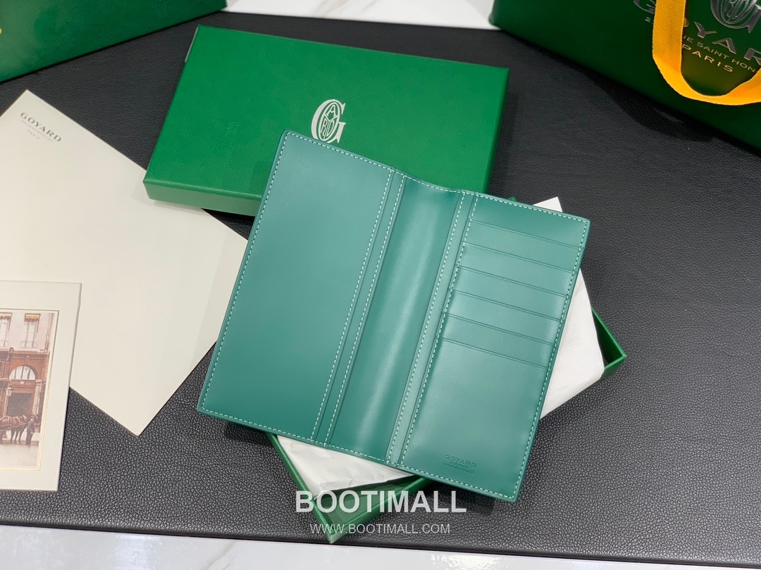 Goyard Saint Roch Goyardine Canvas Long Wallet 8512 고야드 생로슈 고야딘 캔버스 장지갑 19cm 5