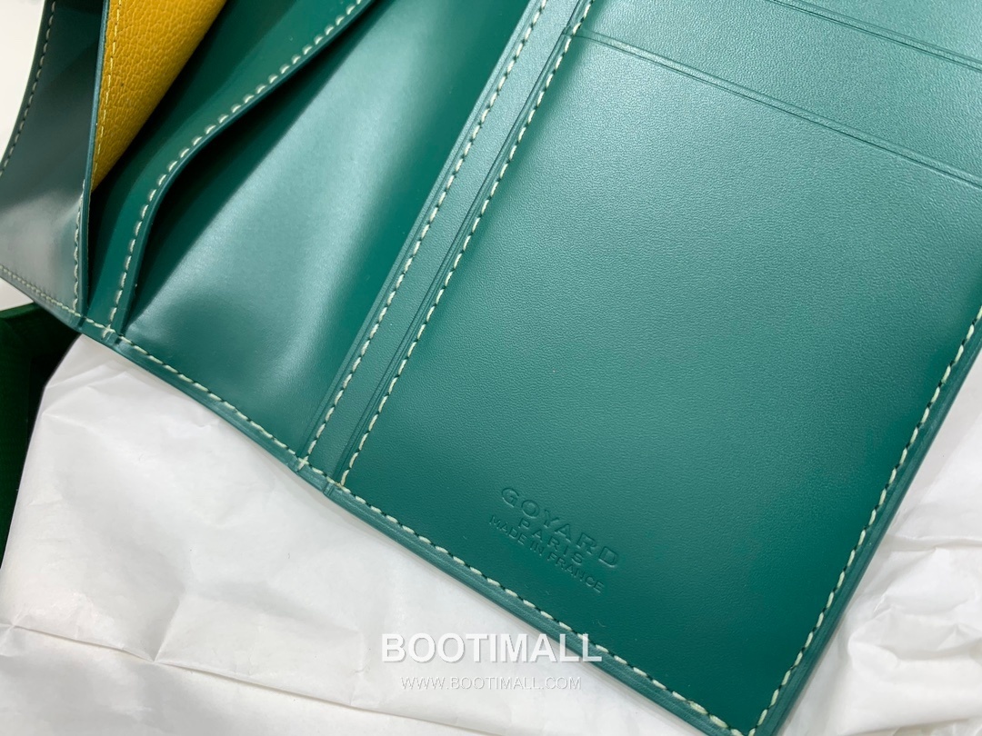 Goyard Saint Roch Goyardine Canvas Long Wallet 8512 고야드 생로슈 고야딘 캔버스 장지갑 19cm 6