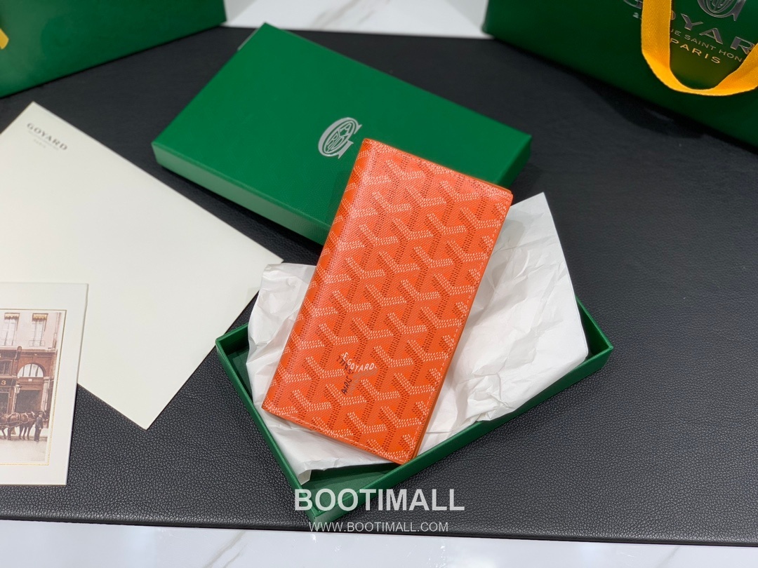 Goyard Saint Roch Goyardine Canvas Long Wallet 8512 고야드 생로슈 고야딘 캔버스 장지갑 19cm 1