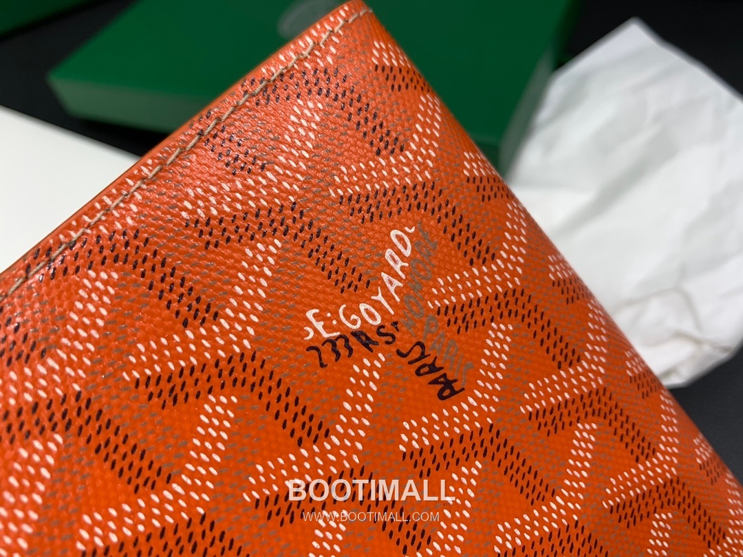 Goyard Saint Roch Goyardine Canvas Long Wallet 8512 고야드 생로슈 고야딘 캔버스 장지갑 19cm 2