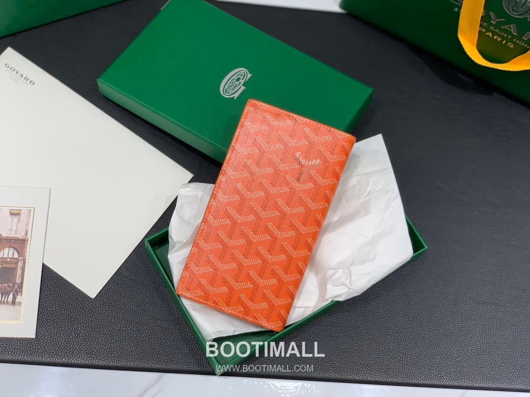 Goyard Saint Roch Goyardine Canvas Long Wallet 8512 고야드 생로슈 고야딘 캔버스 장지갑 19cm 3