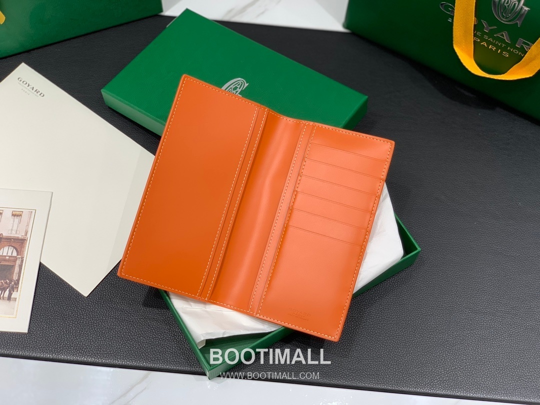 Goyard Saint Roch Goyardine Canvas Long Wallet 8512 고야드 생로슈 고야딘 캔버스 장지갑 19cm 5