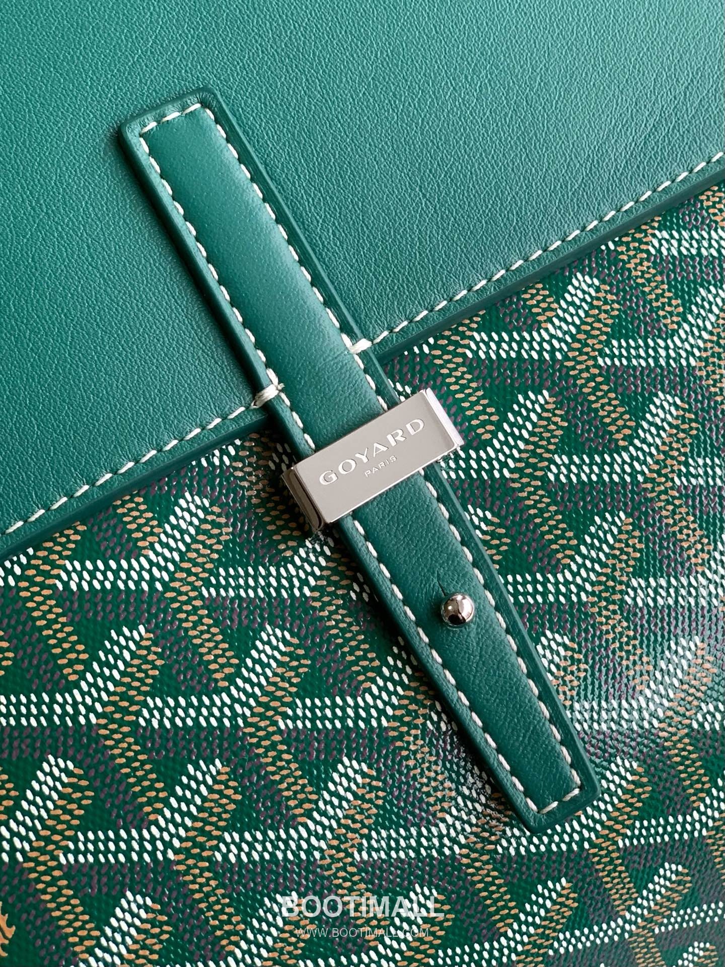 Goyard Coursier Goyardine Canvas Messenger Bag 8069 고야드 쿠르시에 고야딘 캔버스 메신저 크로스백 32cm 6